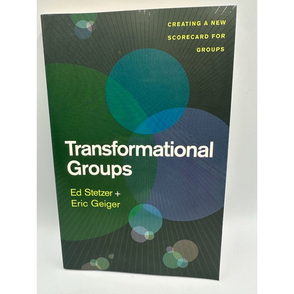 Transformational Groups Ed Stetzer & Eric Geiger 2014 Paperback Ministry Church